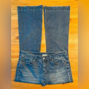 Rivet & Blues | Mia Bell Bottom Denim Jeans | 34” Tall Girl | Women’s 14